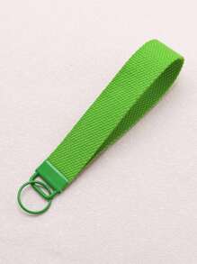 1 件纯色钥匙扣，带钥匙圈，钥匙扣和钥匙腕带，男女通用可爱尼龙腕带，钱包车钥匙挂饰，身份证夹。万圣节汽车配饰包饰，学院风哥特风，Y2K - 彩色 - 查看 19