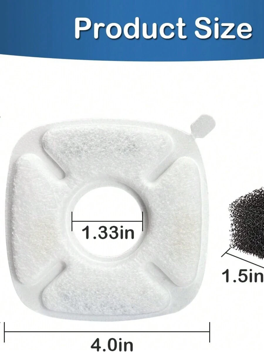 Replacement Filters For Cat Water Fountain 4 Months Set Of Replacement
