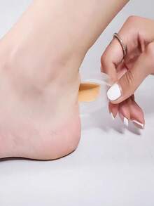 10 miếng dán gót chân chống ma sát siêu mỏng trong suốt vô hình cho giày cao gót nữ miếng dán gót chân chống đau phồng rộp miếng dán giày - màu sắc - Xem 4