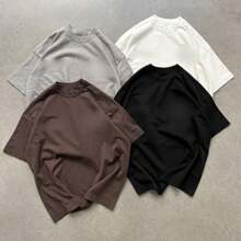 Kit 4 Camiseta Fitness Treino Estilosa Várias Cores Inspiração Moda Unissex 100% Algodão