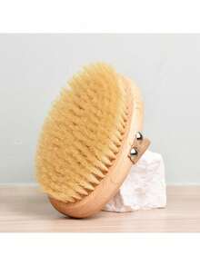 1 件装沐浴刷，天然鬃毛软体刷 - 彩色 - 查看 5