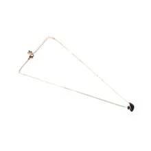 Swarovski 小号黑天鹅玫瑰金色项链吊坠 5204133 - 5204133 黑色 - 查看 4