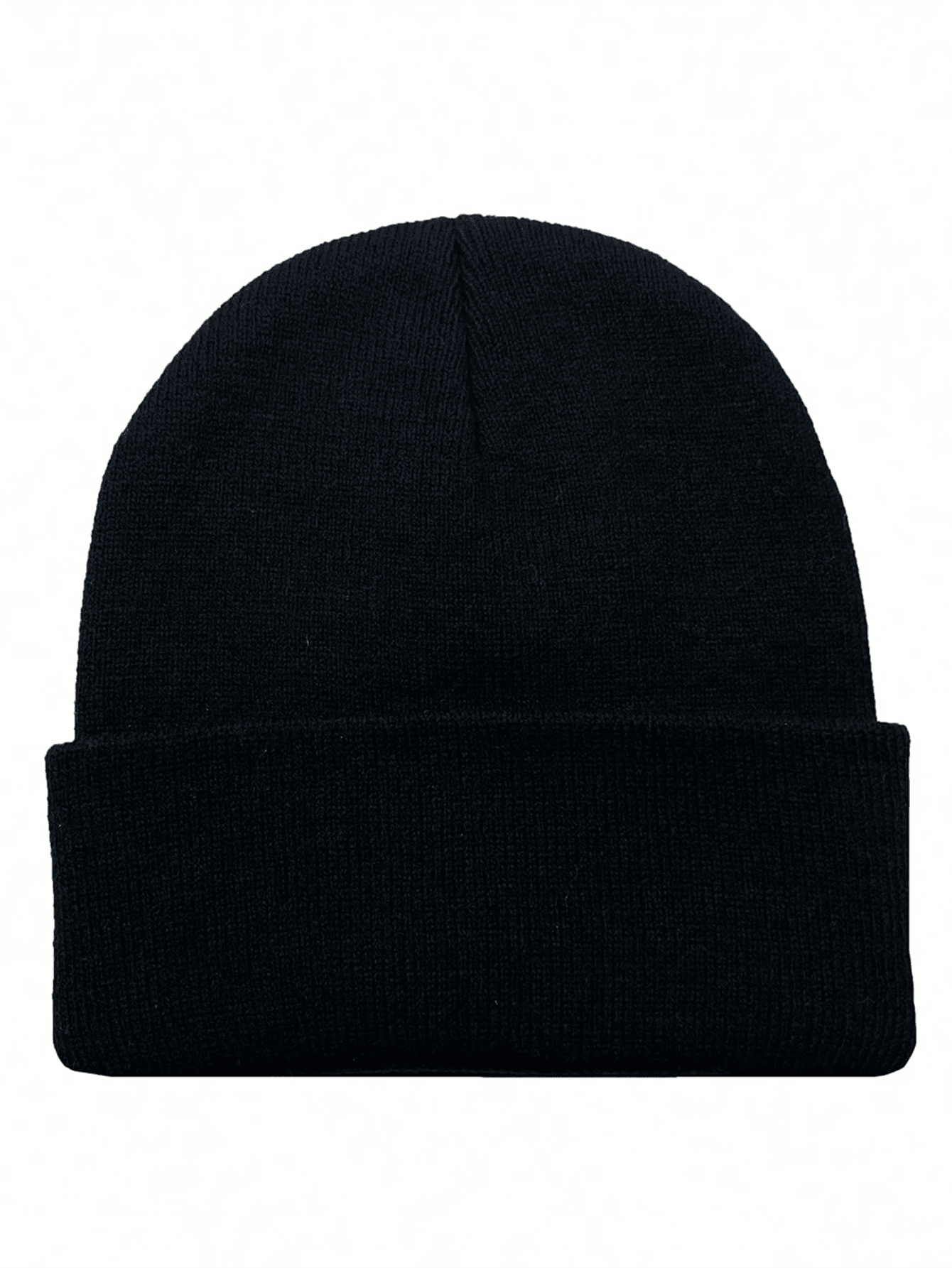1 peça de gorro de tricô de cor lisa, gorro de malha à prova de frio para áreas externas, gorro casual versátil e quente para o inverno, adequado para viagens diárias, chapéu de inverno, roupa de outono