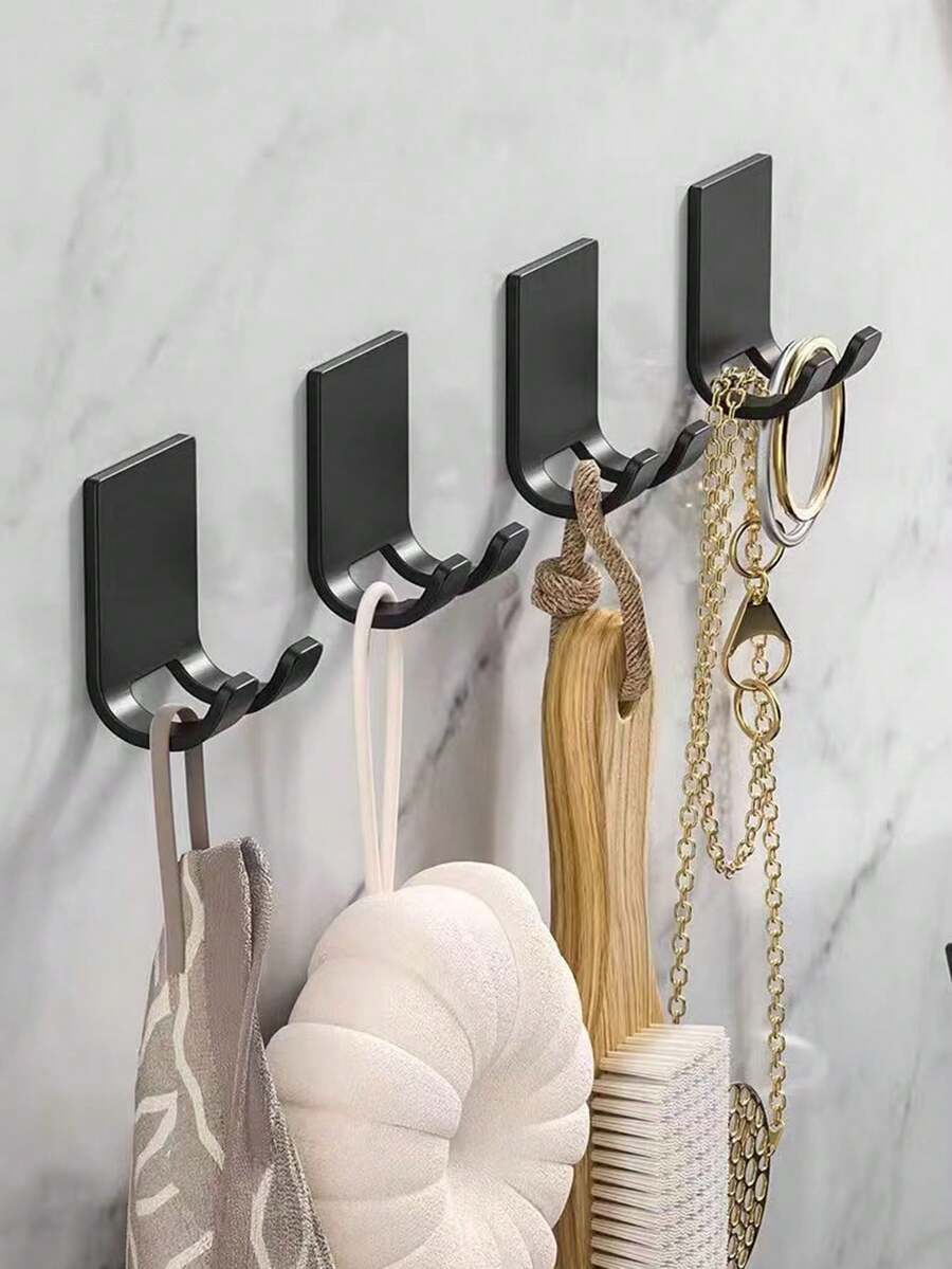 NoDrill Shaver Holder Rack, WallMounted Power Cord Plug Hook, Home