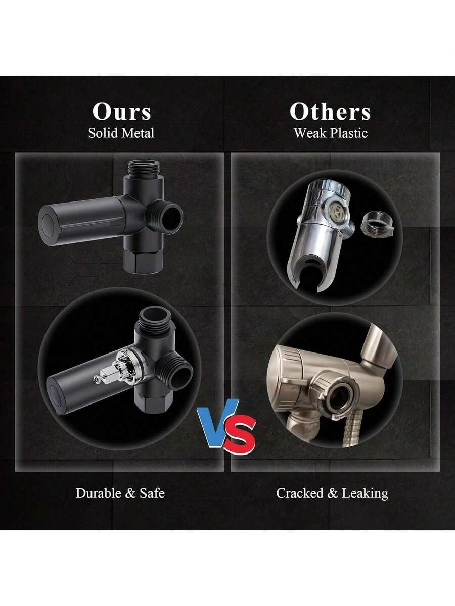 12 Inch High Pressure Rain Shower Head Shower Heads With 6 Modes