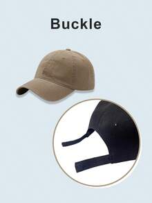 Comfortable Outdoor Sports Baseball Cap - 咖啡棕 - 查看 3