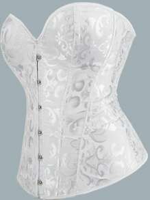 1 pieza Corpiño estilo vintage corto para mujeres, inspirado en la pintura al óleo de Monet con jacquard floral, con soporte de ballenas para dar forma al Body de manera sexy, perfecto para atuendos de fiesta