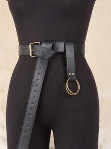 1PC Medieval Alchemy Retro Belt Viking Knight Coplay Accessories Larp Halloween Costumes Props - B - View 11