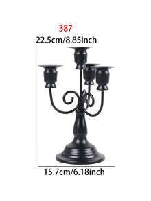 1 cái Chân nến Trang trí trung tâm bàn tiệc cưới Kỷ niệm ngày cưới Trang trí nhà Trang trí bữa tối dưới ánh nến - Nhiều màu - Xem 2