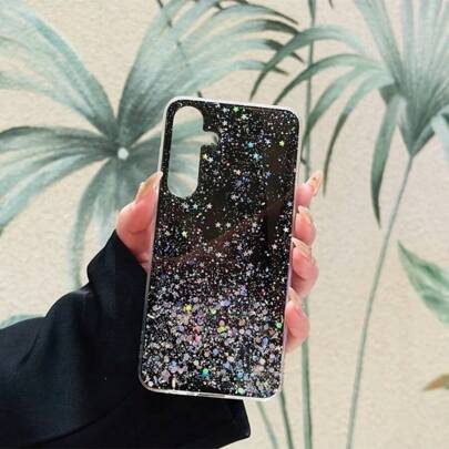 1个兼容Galaxy的闪亮手机壳，兼容、三星、OPPO、华为