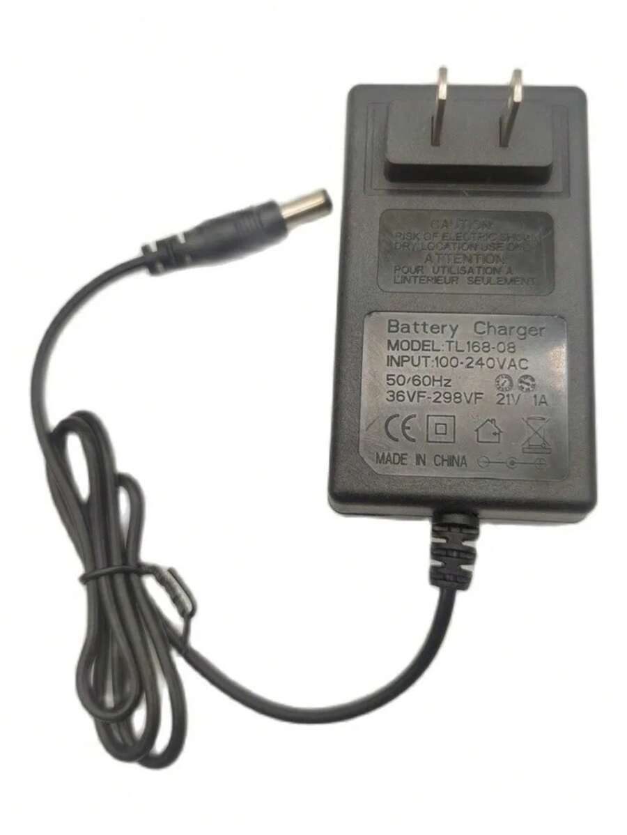 Cargador Baterias Litio 21v Taladro Recargable, Cargador de batería de Iones de Litio Profesional, 21 V 1 A, Carga Segura, Adaptador de Fuente de alimentación, Cargador de batería de Iones de Litio de Repuesto para Faros Delanteros, AC 100-240V 21V 1A Carga segura Adaptador de fuente de alimentación Cargador de batería de iones de litio, Cargador de BateríA de Litio Recargable de 21 V 1 A, Adaptador de Corriente CA con Protección contra Sobretensión, Compatible con Enchufe Mexicano de CA 100-240 V - Tipo de Enchufe A USA (110-127V) - Ver 1