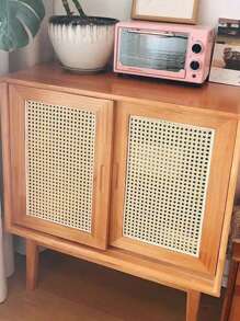 Plastics Rattan Webbing For Cane Projects 40Cm Woven Open Mesh Cane Roll Furniture Decoration Repair Tools For DIY Furniture, Chairs, And Cabinet Decor