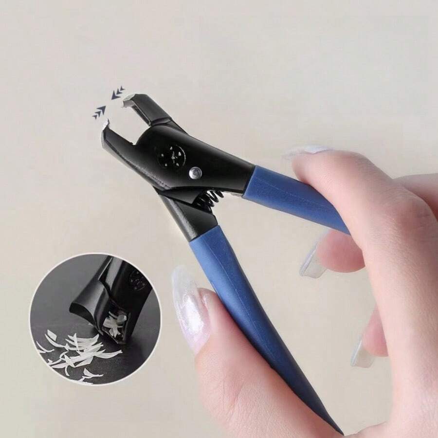 Kìm cắt móng tay bằng thép không gỉ màu đen, kìm cắt móng tay dày, dụng cụ cắt móng tay & móng chân chuyên nghiệp, túi, hộp đựng, lưu trữ - Nhiều màu - Xem 1