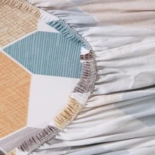 1/2/3/4 Seater Printed Stretch Sofa Cover With Pillow Cover, Sofa Cover, Washable Durable Furniture Protector