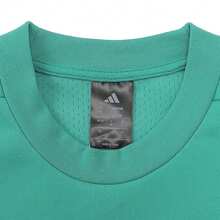 Adidas 2024 男士落肩长袖套头针织卫衣 JD6443 - 綠色 - 查看 3