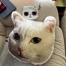 Un reposacabezas personalizable con foto - Cojín con foto familiar personalizado, reversible, ligero, de tela de poliéster tejida de suavidad media, lavable, con cremallera, adecuado para decoración del hogar, el automóvil, la cama y el sofá, regalo perfecto