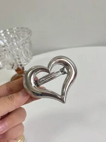 1 件优雅、温和的日常使用光泽金属发夹 - 彩色 - 查看 2