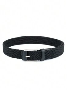 1 buc Curea de golf unisex casual din nailon, curea elastică țesută pentru bărbați și femei, potrivită pentru patru anotimpuri, confortabilă și respirabilă, accesoriu cu cataramă metalică, casual, afaceri, cadou pentru iubit, soț, tată, tată, bărbați, purtare zilnică, modă, adolescenți, activități în aer liber, vacanță, atletic, călătorii, stradă, boho, vintage toamnă, Halloween