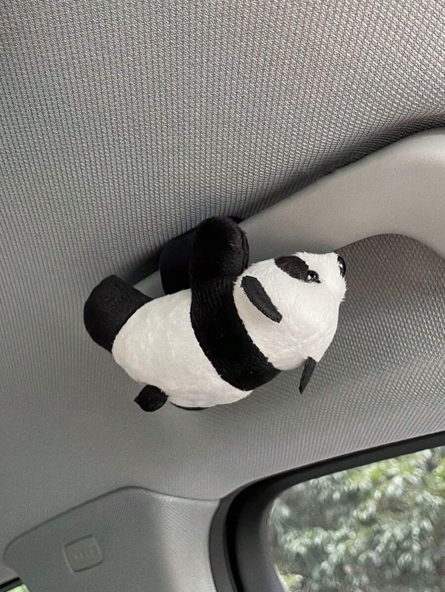 1pc Car Interior Decorations Panda Decorations And Interior Ornaments - one-size - View 1