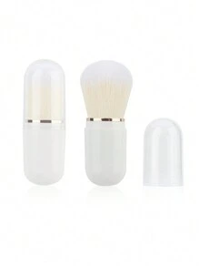 1支装单支旅行化妆刷，伸缩迷你胶囊刷，方便携带散粉腮红化妆刷。 - 彩色 - 查看 12