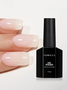 TOMICCA TOMICCA Milky Gel Nail Polish, 15ml/1pc, Fast Drying With UV/LED Lamp, Suitable For DIY Nail Art At Home Or As A Gift