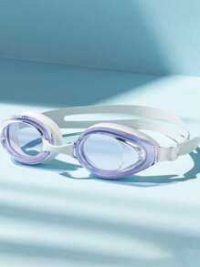 1pc Swim Goggles Set, High-Definition Anti-Fog Anti-Water Large Frame Swim Goggles, Unisex Swim Cap And Swim Goggles, Professional Diving Swimming Equipment, Beach Essentials, Beach Accessories, Pool Float - Multicolor - View 13