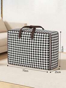 大尺寸无纺布千鸟格图案搬家袋，防尘防潮，适用于旅行和家庭收纳铅笔盒房间装饰家居装饰厨房墙壁装饰卧室装饰学校用品学校装饰装饰品节日装饰房间装饰家居装饰卧室装饰卧室，收纳袋，收纳袋，家庭收纳，女式白色 T 恤，女式黑色裤子，女士冬装，连衣裙，女士冬装，优雅女装，女士白衬衫，长袖，女士白色连体裤，女士春季连衣裙，女士春季服装，春季，春季服装，极简主义，夏季上衣 - 彩色 - 查看 11