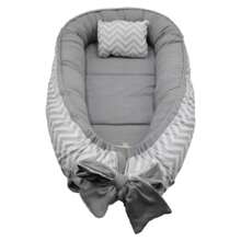 Nido colecho con almohadita Changuitos - Gris Claro - Ver 1