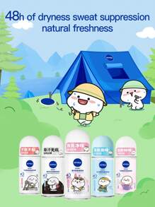 NIVEA Deodorant Roll-On, Dry And Comfortable, 50ml - 23IP - Sweet Fruity Aroma - View 4