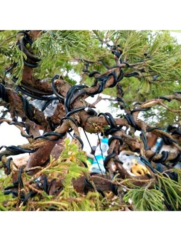 5m Bonsai Wire Plant Support Anodizado Alumínio Bonsai Training Wire Para Modelagem de Plantas Acessórios de Jardim 1/1.5/2/2.5/3mm