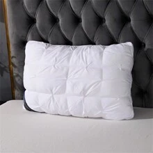 1 件套酒店通用超柔软白色舒适扭花枕芯 - 白色50cm 75cm - 查看 2