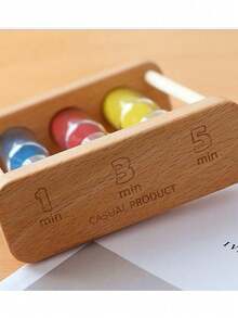 1 Đồng hồ cát hẹn giờ bằng tre sáng tạo, Đồng hồ cát hẹn giờ 1/3/5 phút, Dùng để đánh răng, chơi trò chơi, trang trí nhà cửa, Đồng hồ cát nhiều màu, Hoàn hảo làm quà tặng hoặc để thi đấu, Thời gian giải trí ngoài trời, Thời gian rảnh rỗi, Thời gian thư giãn - Nhiều màu - Xem 4