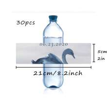 30 Pcs Custom Water Bottle Labels Stickers Self Adhesive Candy Wrap Bridal Shower Decor Personalized Text