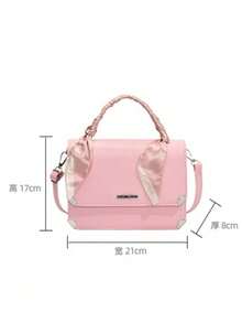 Women's Crossbody Bag Portable Crossbody Travel Medium New Casual (2001) - màu đen - Xem 4