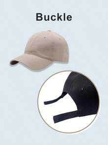 Comfortable Outdoor Sports Baseball Cap - 卡其色 - 查看 3