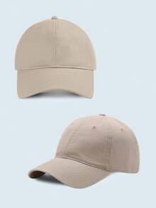 Comfortable Outdoor Sports Baseball Cap - 卡其色 - 查看 4