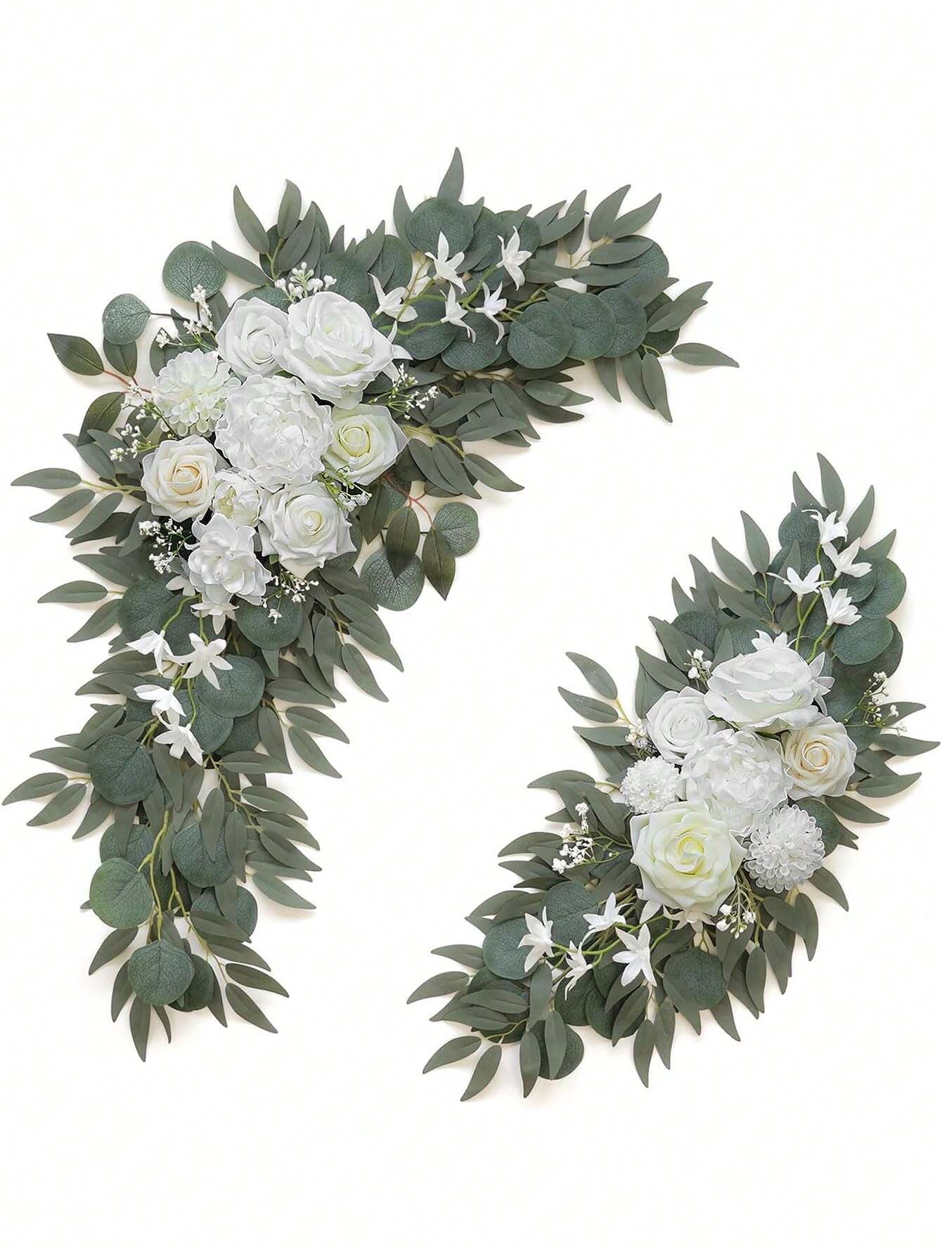 Artificial Flower Swag Set Of 2 For Wedding Signs Floral