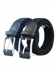 1 buc Curea de golf unisex casual din nailon, curea elastică țesută pentru bărbați și femei, potrivită pentru patru anotimpuri, confortabilă și respirabilă, accesoriu cu cataramă metalică, casual, afaceri, cadou pentru iubit, soț, tată, tată, bărbați, purtare zilnică, modă, adolescenți, activități în aer liber, vacanță, atletic, călătorii, stradă, boho, vintage toamnă, Halloween
