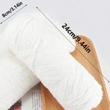 1 Stück handgemachtes Chenillegarn, 100g, geeignet für Do-It-Yourself Schal, Mütze, Jacke, Pullover, Tasche, Puppe