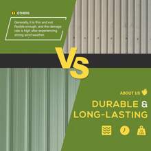 UNIONLINE 5x3ft Metal Shed,Garden Sheds And Outdoor Storage With Lockable Door, Small Outside Storage Box Waterproof For Backyard,Garden(Base Size:150x86CM) - Green - View 6