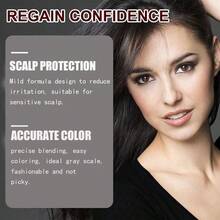 1 件装 EELHOE 植物黑发洗发水，植物性染色护发 DIY 洗发水，清爽保湿 - 黑色 - 查看 6