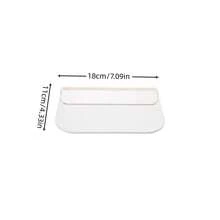 [1-Pack] Bathroom And Toilet Shelf Wall-Mounted Foldable No-Drill Towel Mobile Phone Miscellaneous Simple Storage Bracket Home Bathroom Decor Bathroom Organizer Fall Decor Back To School