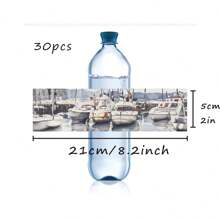 30 Pcs Custom Water Bottle Labels Stickers Self Adhesive Candy Wrap Bridal Shower Decor Personalized Text