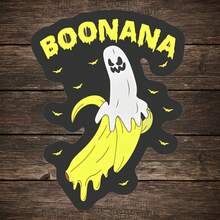 1 miếng dán hình quả chuối độc đáo có thể dán trên máy tính xách tay, bình nước, ô tô, điện thoại di động, mũ bảo hiểm, cửa sổ, tường, cốc. Thật đẹp và hài hước, bạn cũng có thể dán chúng ở bất cứ đâu bạn muốn! - Nhiều màu - Xem 1