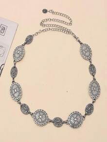 Thắt lưng thời trang nữ phong cách Âu Mỹ xuyên biên giới, trang trí Halloween bằng hợp kim kẽm, đa năng cho bãi biển, đám cưới và mùa hè - Nhiều màu - Xem 5