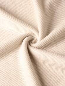 Vestido longo justo com decote redondo e cintura reveladora, cor sólida, manga comprida, bainha sereia, elegante, elegante, para festa, casual, simples, para mulheres, para encontros, outono e inverno - Damasco - Ver 7