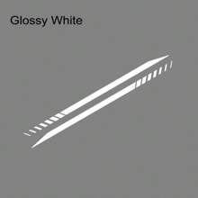 For Toyota Corolla GR Four Car Vinyl Decals Side Skirt Graphics Racing Stripes Sticker Waterproof Hatchback Decoration Accessories - 125x4cm/49.21x1.57inch - View 9