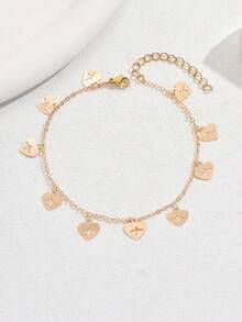 1 Vòng tay tua rua hình ngôi sao và mặt trăng đơn giản và nghệ thuật dành cho bé gái Trang sức hàng ngày Vòng tay có thể điều chỉnh (Vị trí mặt dây chuyền ngẫu nhiên) - Nhiều màu - Xem 7