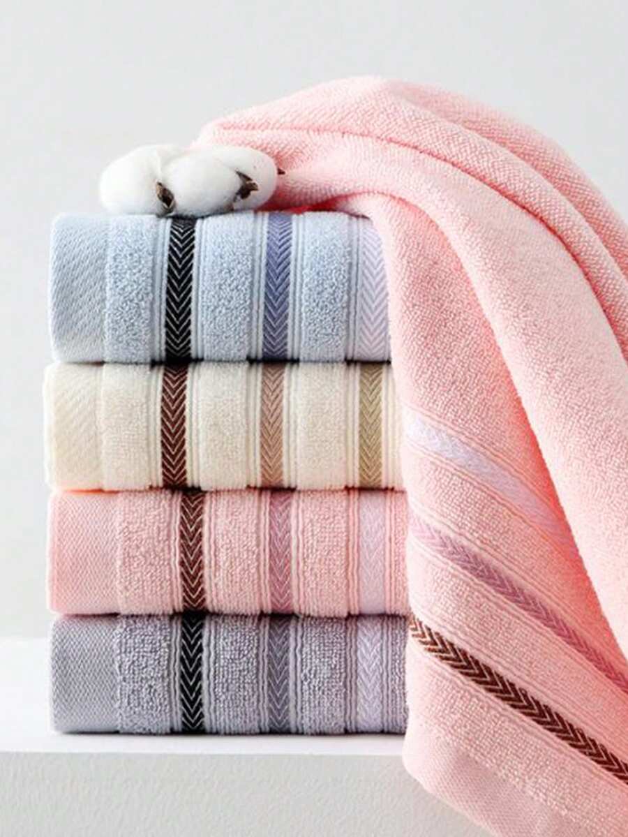 1 chiếc khăn dày du lịch ngoài trời, khăn mặt gia đình cho người lớn, khăn quà tặng & lưu niệm, khăn bảo hộ lao động - Nhiều màu - Xem 1