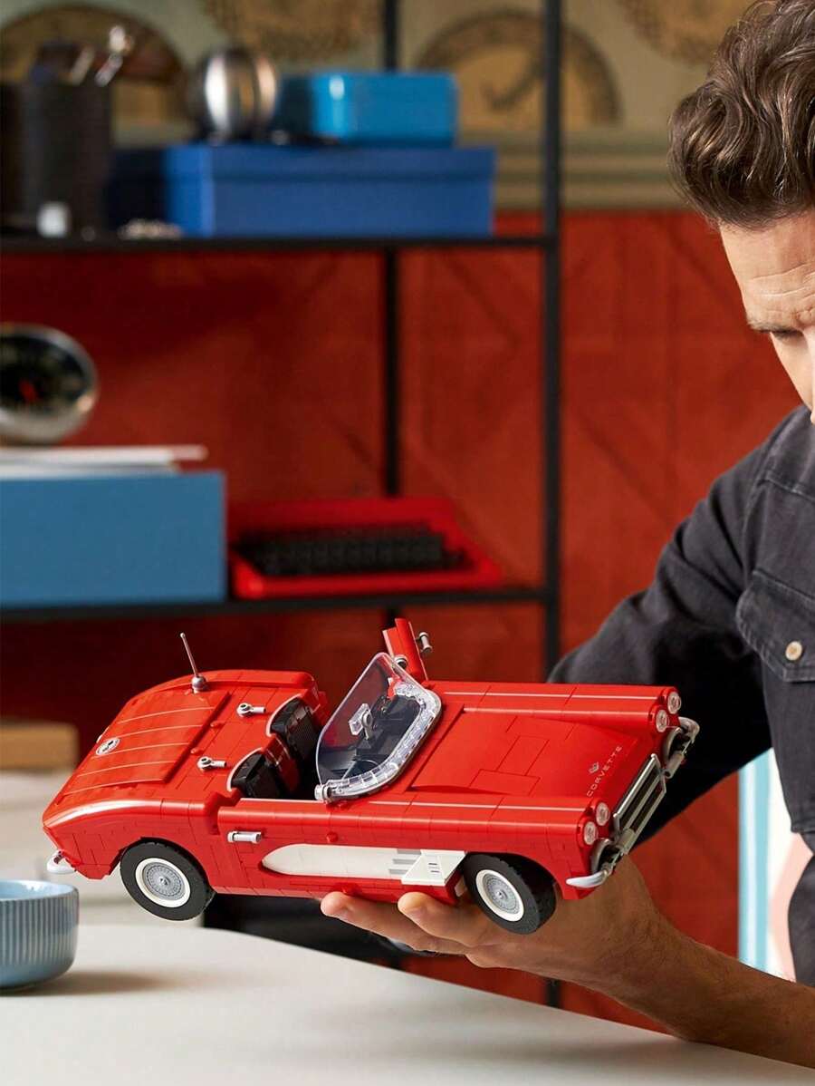 LEGO Icons Corvette Classic Car Model Building Kit For Adults Gift For lego-icons-corvette-classic-car-model-building-kit-for-adults-gift-for